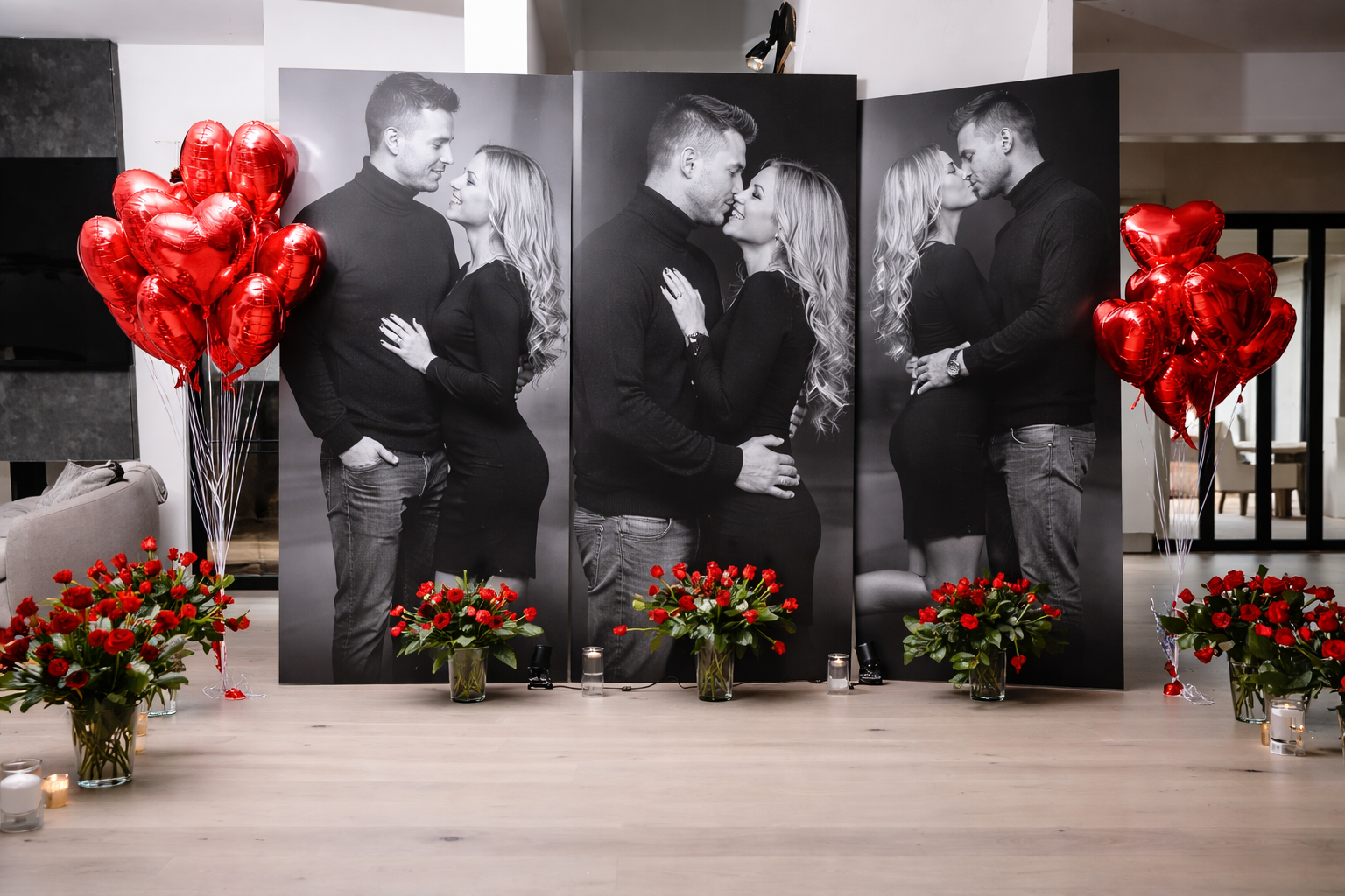 Trio Photo Board