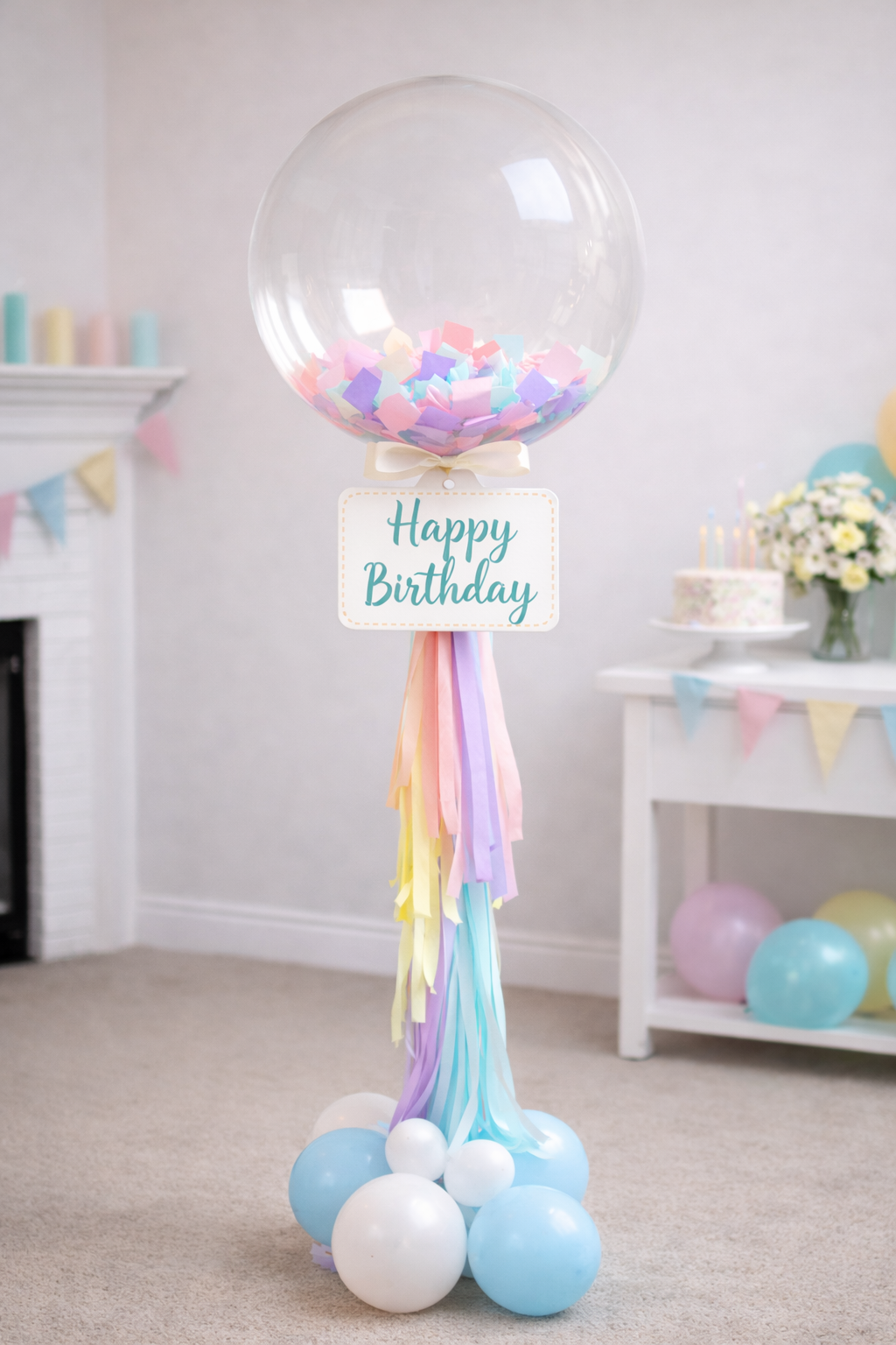 Helium: Clear Jumbo Balloon